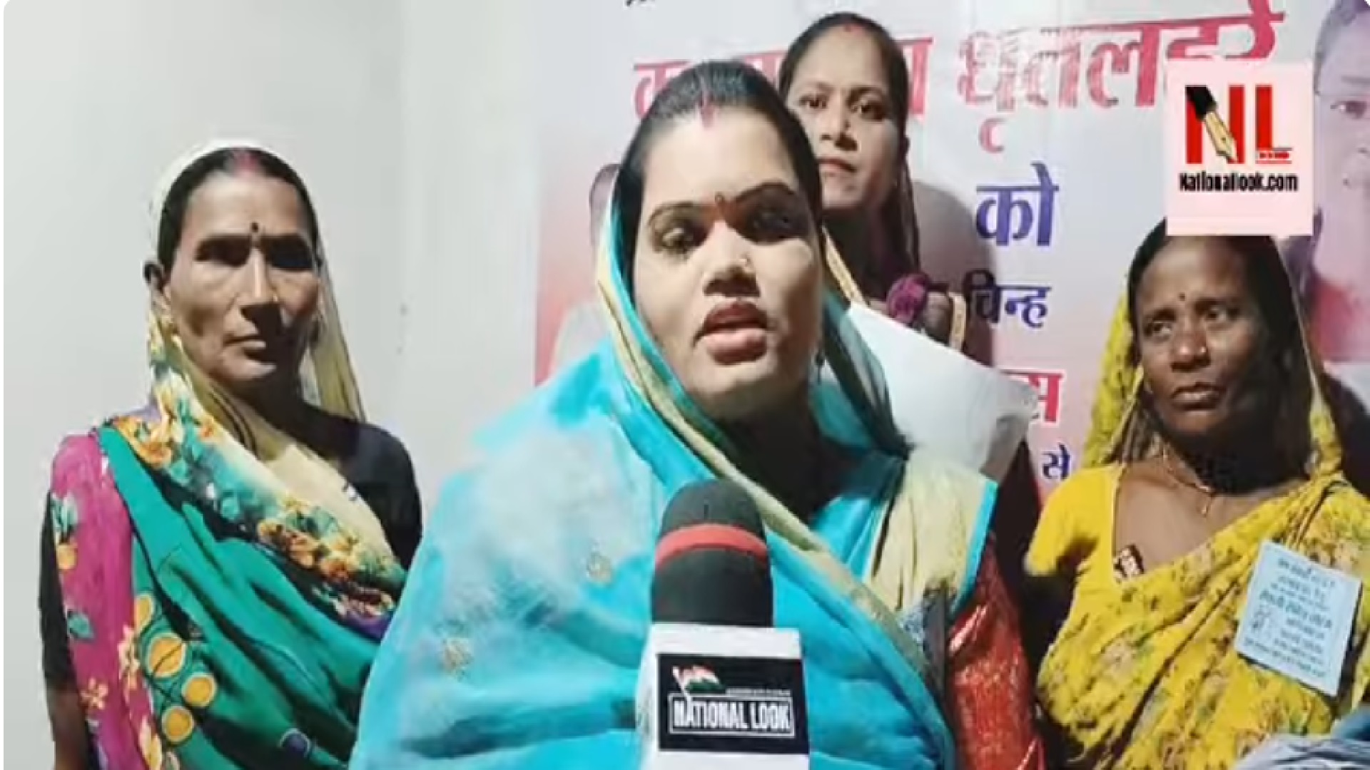 महुदा ग्राम पंचायत के सरपंच प्रत्याशी रोशनी नारंग