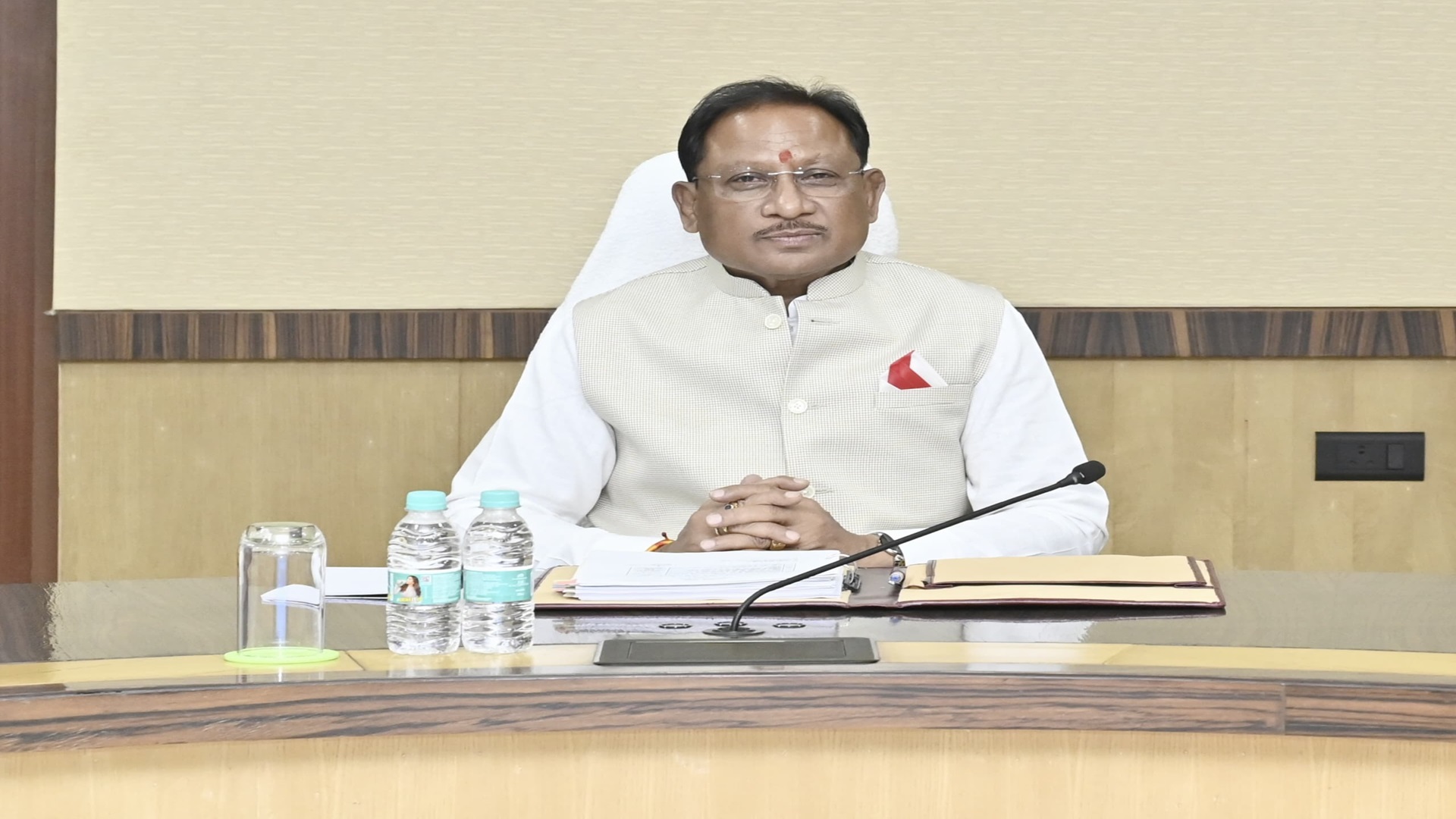 Vishnudeo Sai Cabinet Meeting