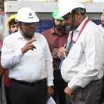 भिलाई: दक्षिण पूर्व मध्य रेलवे के महाप्रबंधक तरुण ने भिलाई लोको शेड का किया निरीक्षण