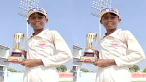 CG Sports News: बाल क्रिकेटर आरव राज की बड़ी उपलब्धि, नन्हे खिलाड़ी ने पार किया साढ़े दस हजार का आंकड़ा