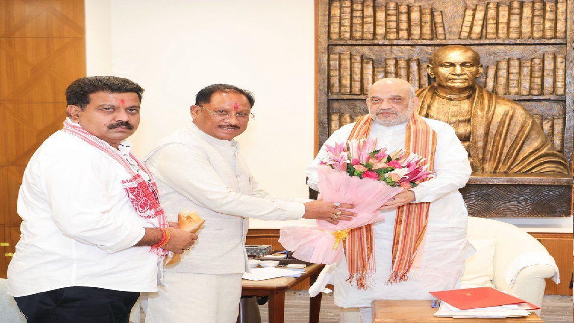 amit shah on cm sai